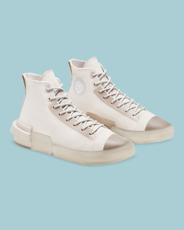 Converse Chuck Taylor All Star Disrupt CX Monochrome Beige Sko Danmark - Converse Høje Sneakers Dame